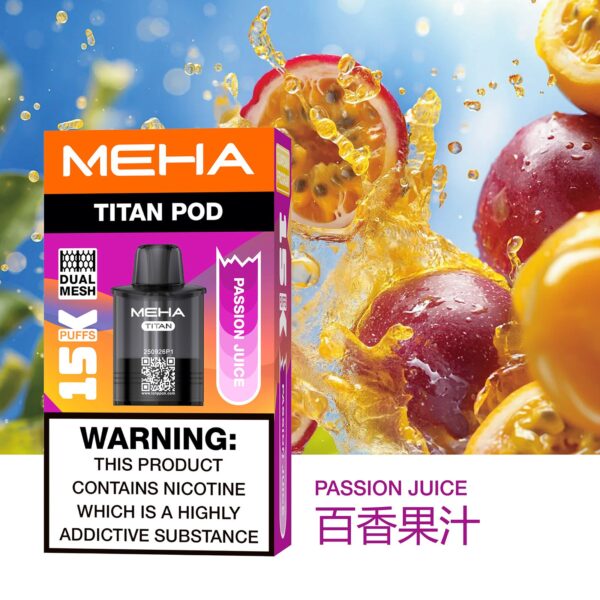 MEHA 魅嗨 TITAN 泰坦｜15000口超長續航｜15ml 大容量 × 雙霧化芯｜買三送主機