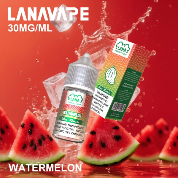 LANA 拉娜 30ml 瓶裝煙油｜30MG 冰感強勁・清涼口感升級