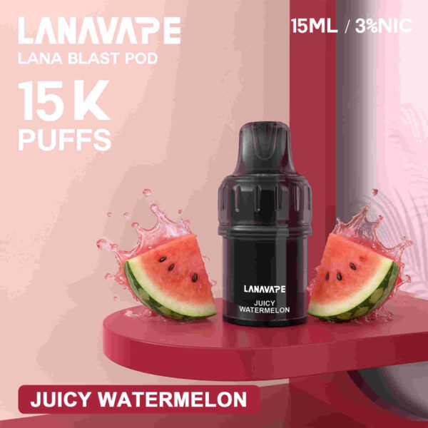 LANA BLAST 15K可替換彈電子煙｜一口15000超長續航｜Type-C疾速快充