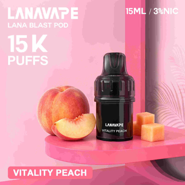LANA BLAST 15K可替換彈電子煙｜一口15000超長續航｜Type-C疾速快充