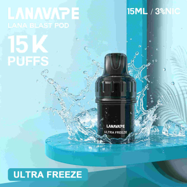 LANA BLAST 15K可替換彈電子煙｜一口15000超長續航｜Type-C疾速快充