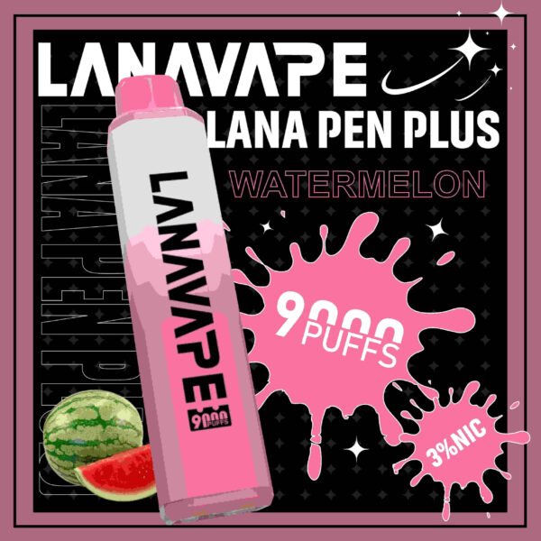 LANA 拉娜 9000 Puffs 一次性電子煙｜多款熱門口味